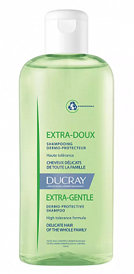 Дюкре Экстра-Ду (Ducray Extra-Doux) шампунь защитный для частого применения 200мл