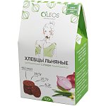 Oleos (Олеос) Хлебцы льняные с луком, 100г
