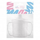 Lubby (Лабби) поильник Just lubby с ручкой со шкалой твердый носик с 6 месяцев, 180мл, Голд Лист АГ, АО