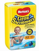 Huggies (Хаггис) подгузники для плавания Little Swimmers 5-6 (12-18кг), 11 шт, Кимберли Кларк