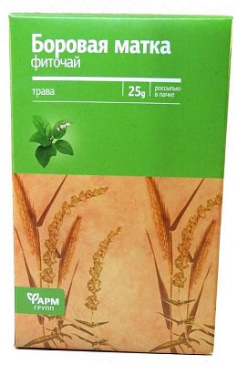 Фиточай Боровая матка, пачка 25г БАД