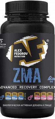 Алекс Федоров Нутришн AF ZMA, капсулы 400мг 90 шт БАД