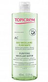 Topicrem АК (Топикрем) вода мицеллярная для лица и шеи очищающая, 400 мл, Лаборитория Нижи