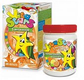 Вита Стар Мультивитаминный комплекс, пастилки жевательные 3г, 30 шт цитрусовый микс БАД, Полярис ООО