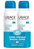 Uriage (Урьяж) набор: дезодорант аэрозоль освежающий с квасцовым камнем 125мл, 2 шт, Лаборатория Урьяж