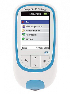 Коагулометр Коагучек Инрендж система для самоконтроля протромбинового времени МНО