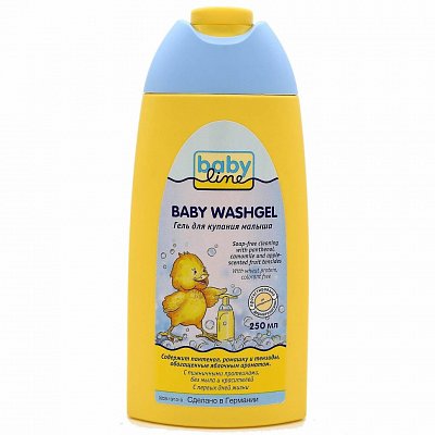 Babyline (Бэбилайн) гель для купания с ромашкой и пантенолом, 250мл