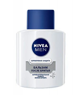 Nivea (Нивея) для мужчин лосьон против бритья серебряная защита, 100мл