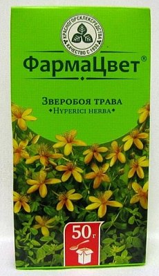 Зверобоя трава, пачка 50г