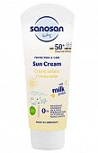 Sanosan Baby (Саносан) крем солнцезащитный детский, 75 мл SPF50, Манн и Шредер
