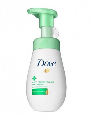 Dove (Дав) мусс для умывания против прыщей, 160мл