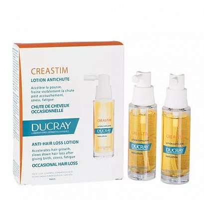 Дюкрэ Креастим (Ducray Creastim) лосьон против выпадения волос 30мл х2шт