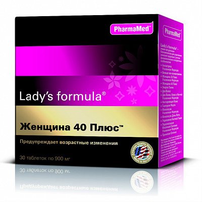 Lady's Formula (Леди-с Формула) Женщина 40 плюс, капсулы 30 шт БАД