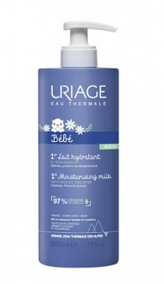 Uriage (Урьяж) Первое молочко для лица и тела увлажняющее для детей и новорожденных 500мл