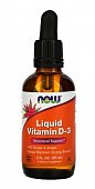 Now Foods (Нау Фудс) Витамин Д3 400МЕ, капли для детей флакон, 59мл БАД, Now Foods