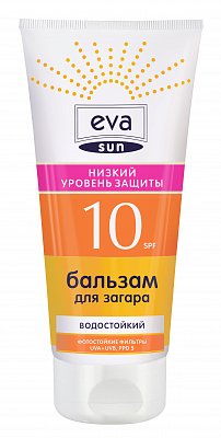 Eva Sun (Ева сан) бальзам для загара, 200мл SPF10
