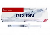 Гоу-он, раствор гиалуроната натрия 1% для внутрисуставного введения, шприц 2,5мл, Роттафарм Лтд.
