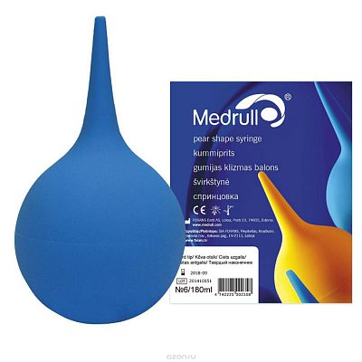 Спринцовка Medrull (Медрул), тип А-6 (210мл), мягкий наконечник