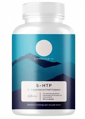 Elementica Life (Элементика) 5-НТР, капсулы массой 420мг, 60 шт БАД