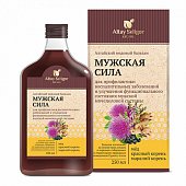 Бальзам Алтайский медовый Мужская сила, флакон 250мл БАД, Алтай-Селигор