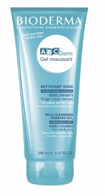 Bioderma ABCDerm (Биодерма) гель-мусс для купания 200мл