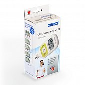 Шагомер электронный Omron (Омрон) HJ-203-EV зеленый, Омрон Хелскеа