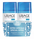 Uriage (Урьяж) набор: Дезодорант роликовый тройного действия 50мл 2шт, Лаборатория Урьяж