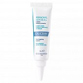 Дюкрэ Керакнил (Ducray Keracnyl Glycolic+) очищающий матирующий крем против закупоривания пор, черных точек и жирного блеска, 30мл, Дюкрэ