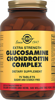 Solgar (Солгар) Глюкозамин, Хондроитин Плюс, капсулы 75 шт БАД