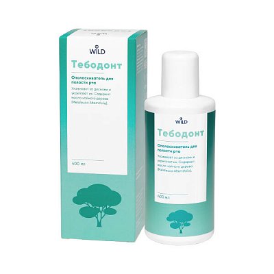 Dr. Wild (Доктор Вилд) ТЕБОДОНТ ополаскиватель для полости рта, 400 мл