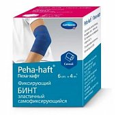 Paul Hartmann (Пауль Хартманн) бинт Пеха-хафт когезивный фиксирующий эластичный 4м х 6cм синий 1 шт, Пауль хартман