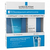 La Roche-Posay (Ля Рош Позе) набор: Эфаклар гель очищающий пенящийся 50 мл + Эфаклар Дуо+ крем-гель15 мл, Ля Рош Позе