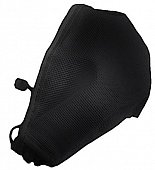 Маска медицинская многоразовая Эласма с тесьмой-завязкой с фиксатором вокруг головы черная, 1 шт, Тонус ОАО