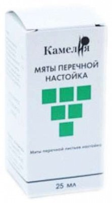 Мята перечная настойка, флакон 25мл