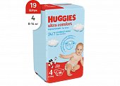Huggies (Хаггис) подгузники Ультра комфорт для мальчиков 8-14кг 19шт, Кимберли Кларк
