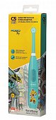 Зубная щетка электрическая CS Medica Kids CS-463-B, бирюзовая, Нингбо Сиго Электрик