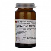 Цинковая паста для наружного применения 25%, 25г, Тверская фармацевтическая фабрика