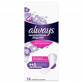 Always (Олвэйс) прокладки ежедневные Незаметная защита Удлиненные део 16шт, Проктер энд Гэмбл