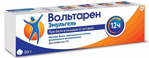 Вольтарен Эмульгель, гель для наружного применения 2%, 50г