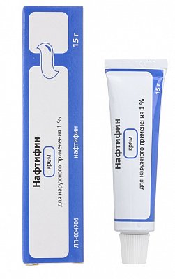 Нафтифин, крем для наружного применения 1%, 15г