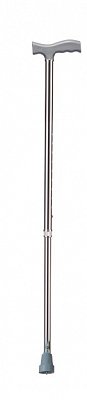 B.Well (Би Велл) Трость WR-411 Ortho со встроенным противогололедным устройством, серебро