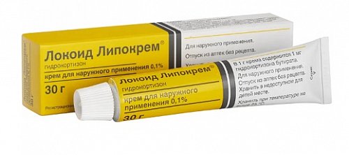 Локоид Липокрем крем для наружного применения 0,1%, 30г