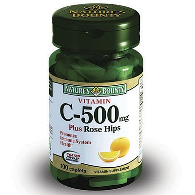 Nature's Bounty (Нэйчес Баунти) Витамин С плюс Шиповник, таблетки 100 шт БАД