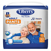 Liberty Premium Pants (Либерти Премиум Пантс) подгузники-трусики для взрослых одноразовые XL 10шт, 