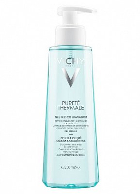 Vichy Purete Thermale (Виши) гель очищающий освежающий 200мл