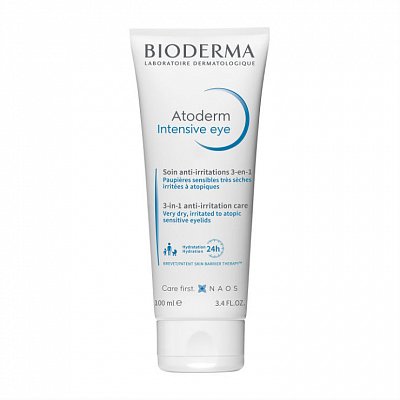 Bioderma Atoderm (Биодерма Атодерм) Крем для кожи вокруг глаз 3 в 1 интенсивный уход 100мл