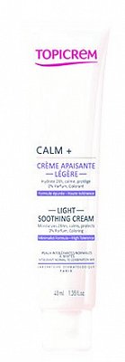 Topicrem Calm+ (Топикрем) крем для лица и шеи легкий успокаивающий 40 мл