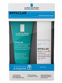 La Roche-Posay (Ля Рош Позе) набор: Эфаклар гель очищающий пенящийся 50 мл + Эфаклар Дуо+ крем-гель, 40 мл SPF30, ЛОреаль