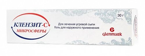 Клензит С микросферы, гель для наружного применения, 30г