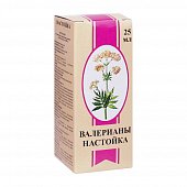 Валериана настойка, флакон 25мл, Бэгриф ООО